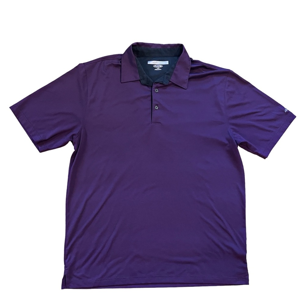 Greg Norman Play Dry Short Sleeve Golf Polo Shirt Size Large